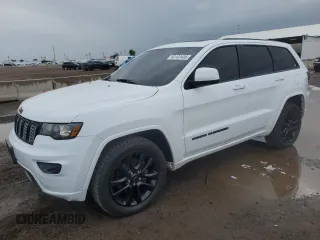 2018 Jeep Grand Cherokee Altitude z VIN 1C4RJFAGXJC235833, wystawiony jako Copart lot #60103405 z przebiegiem 84 617 mil mil oraz Szkoda całkowita • Salvage title. Historia ofert i sprzedaży dostępna na DreamBid. Obrazek 1.