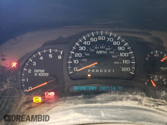2006 Chevrolet Avalanche Z71 with VIN 3GNEK12Z66G101105, listed as a Copart auction lot 80002024 with 187,114 mi miles and Salvage title. Bid and sale history available at DreamBid. Image 9.