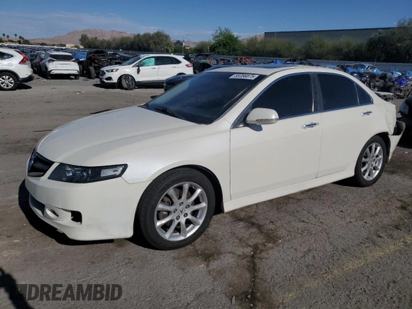 2007 Acura TSX Navi with VIN JH4CL96997C005011, listed as a Copart auction lot 55356875 with 274,548 mi miles and Salvage title. Bid and sale history available at DreamBid. Image 1.