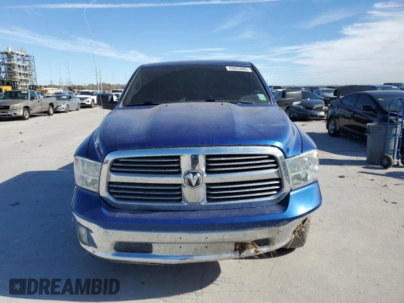2018 Ram 1500 Big Horn with VIN 1C6RR7LG0JS258000, listed as a Copart auction lot 43453985 with 127,223 mi miles and Salvage Title. Bid and sale history available at carsss.com. Image 5.