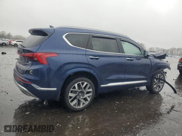 2023 Hyundai Santa Fe Calligraphy with VIN 5NMS5DAL3PH550491, listed as a Copart auction lot 52155135 with 22,442 mi miles and Salvage Title. Bid and sale history available at carsss.com. Image 3.
