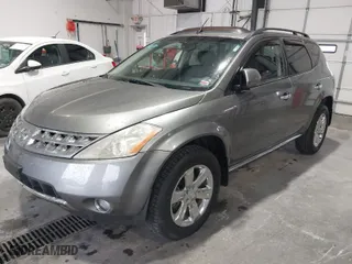 2006 Nissan Murano SL with VIN JN8AZ08WX6W539416, listed as a IAAI auction lot 40696940 with 230,313 mi miles. Bid and sale history available at carsss.com. Image 2.