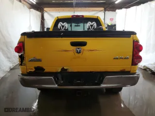 2008 Dodge Ram 1500 SLT with VIN 1D7HU18248S510019, listed as a Copart auction lot 46897185 with 264,804 mi miles and Salvage Title. Bid and sale history available at carsss.com. Image 6.