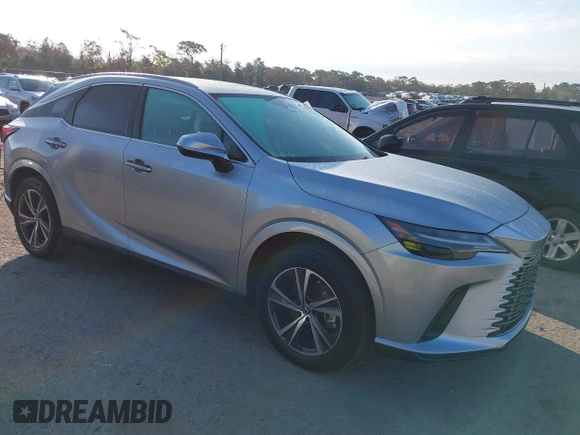 2023 Lexus RX with VIN 2T2BAMBA0PC006931, listed as a IAAI auction lot 41508740 with 19,406 mi miles. Bid and sale history available at carsss.com. Image 1.