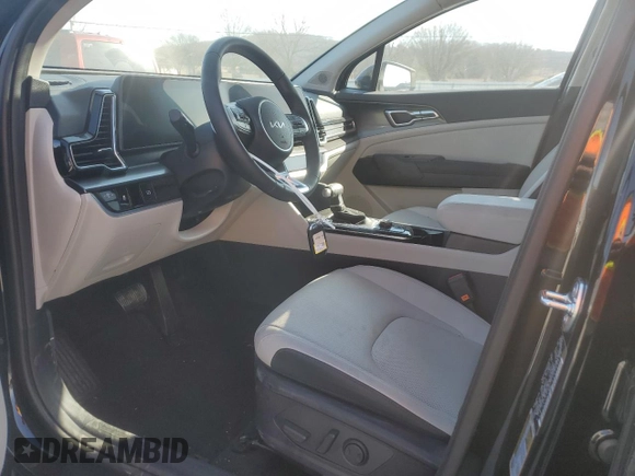 2025 Kia Sportage EX with VIN 5XYK33DF4SG283127, listed as a Copart auction lot 47831405 with 2,253 mi miles and Salvage Title. Bid and sale history available at carsss.com. Image 7.