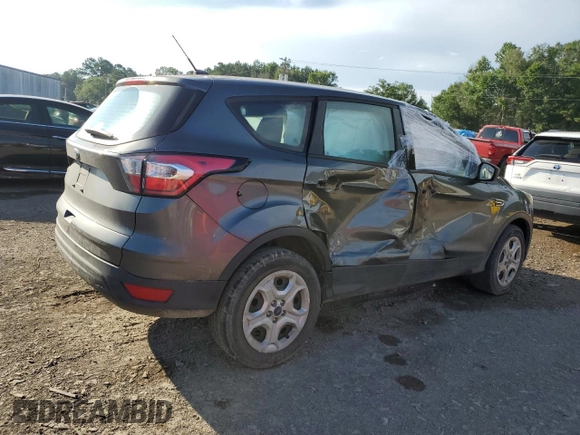 2017 Ford Escape S with VIN 1FMCU0F73HUC92829, listed as a Copart auction lot 61669875 with 100,339 mi miles and Salvage title. Bid and sale history available at DreamBid. Image 3.