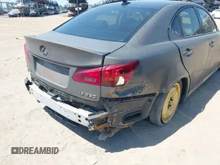 2007 Lexus IS 350 with VIN JTHBE262475012839, listed as a IAAI auction lot 42285197 with 218,500 mi miles and . Bid and sale history available at DreamBid. Image 6.