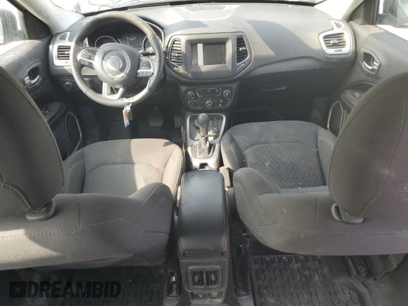 2019 Jeep Compass Sport with VIN 3C4NJDAB4KT775160, listed as a Copart auction lot 48569715 with 193,388 mi miles and Salvage title. Bid and sale history available at DreamBid. Image 8.