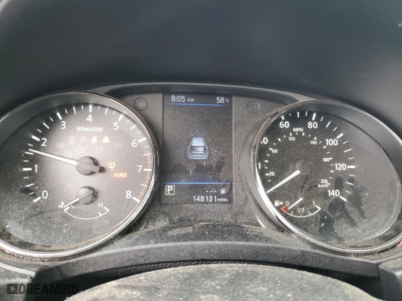 2020 Nissan Rogue SV with VIN KNMAT2MV5LP543126, listed as a Copart auction lot 53117725 with 148,131 mi miles and Clean Title. Bid and sale history available at carsss.com. Image 9.