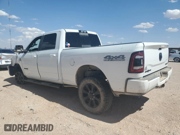 2020 Ram 2500 Big Horn with VIN 3C6UR5DL2LG112508, listed as a Copart auction lot 54601285 with 179,166 mi miles and Salvage title. Bid and sale history available at DreamBid. Image 2.