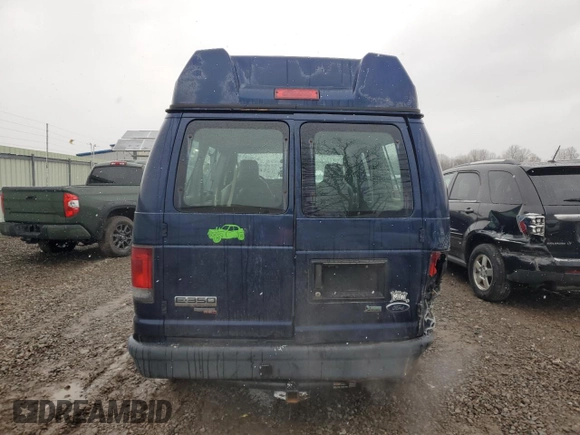 2012 Ford Econoline Passenger XL with VIN 1FBNE3BL7CDB17804, listed as a Copart auction lot 84530704 with 97,834 mi miles and Salvage title. Bid and sale history available at DreamBid. Image 6.