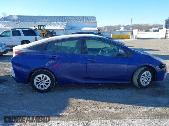 2018 Toyota Prius Two with VIN JTDKBRFU4J3597557, listed as a IAAI auction lot 41628706 with 141,555 mi miles. Bid and sale history available at carsss.com. Image 13.