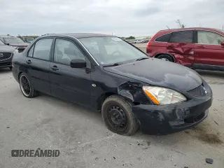 2005 Mitsubishi Lancer ES with VIN JA3AJ26E65U003029, listed as a Copart auction lot 80634804 with 0 mi miles and Salvage Title. Bid and sale history available at carsss.com. Image 4.