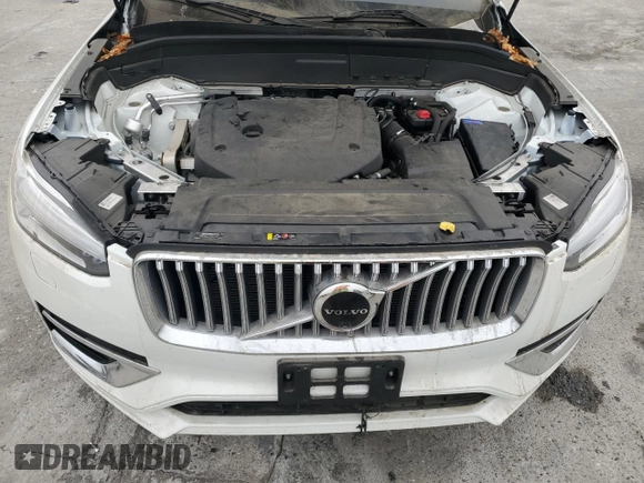 2024 Volvo XC90 Ultimate Bright Theme with VIN YV4062PF1R1159554, listed as a Copart auction lot 74522864 with 10,930 mi miles and Salvage Title. Bid and sale history available at carsss.com. Image 12.