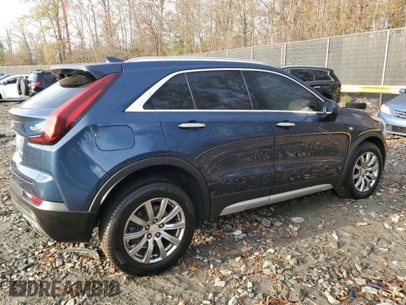 2019 Cadillac XT4 AWD Premium Luxury with VIN 1GYFZDR47KF217259, listed as a Copart auction lot 59275955 with 38,504 mi miles and Clean title. Bid and sale history available at DreamBid. Image 3.