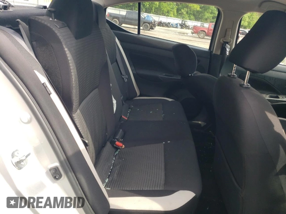 2021 Nissan Versa SV with VIN 3N1CN8EV1ML913900, listed as a Copart auction lot 54610095 with 7,698 mi miles and Salvage title. Bid and sale history available at DreamBid. Image 10.