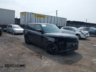 2021 Land Rover Range Rover Westminster with VIN SALGS2RU3MA423688, listed as a IAAI auction lot 42494012 with 50,667 mi miles and . Bid and sale history available at DreamBid. Image 1.