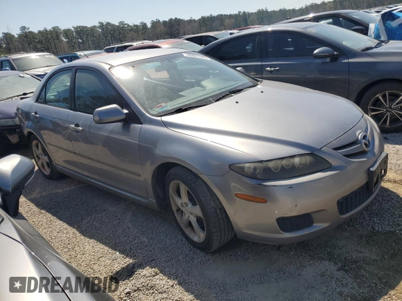 2007 Mazda 6 i Touring with VIN 1YVHP80C175M57270, listed as a Copart auction lot 48861445 with 198,977 mi miles and Salvage Title. Bid and sale history available at DreamBid. Image 4.