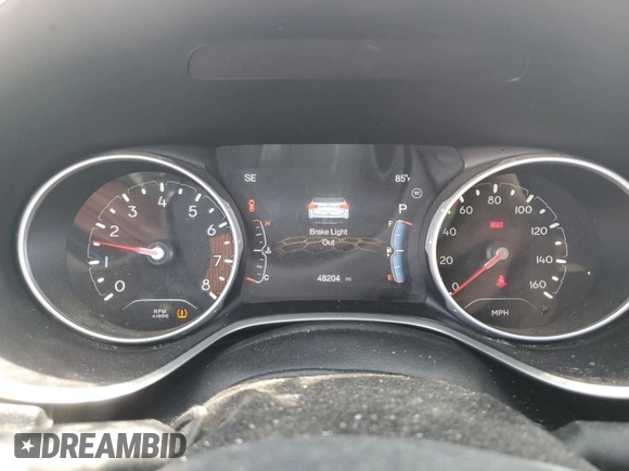 2021 Jeep Compass Limited z VIN 3C4NJDCB2MT565303, wystawiony jako Copart lot #60375095 z przebiegiem 48 204 mil mil oraz Szkoda całkowita • Salvage title. Historia ofert i sprzedaży dostępna na DreamBid. Obrazek 9.