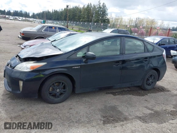 2013 Toyota Prius One with VIN JTDKN3DU9D1721670, listed as a IAAI auction lot 41945657 with 188,450 mi miles. Bid and sale history available at carsss.com. Image 14.
