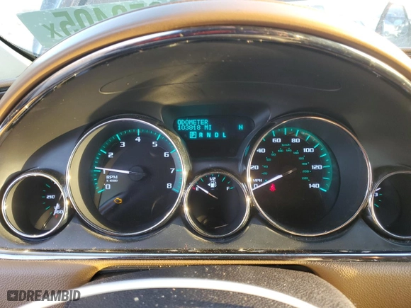 2015 Buick Enclave Leather with VIN 5GAKRBKD5FJ296566, listed as a Copart auction lot 48250405 with NaN miles and Salvage Title. Bid and sale history available at carsss.com. Image 9.