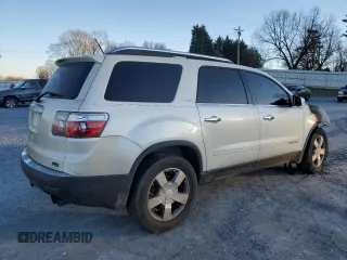 2008 GMC Acadia SLT1 with VIN 1GKER23718J299279, listed as a Copart auction lot 86814374 with Not Provided miles and Salvage Title. Bid and sale history available at carsss.com. Image 3.