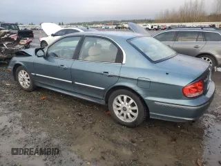 2005 Hyundai Sonata GLS with VIN KMHWF35H75A100960, listed as a Copart auction lot 81070954 with 133,919 mi miles and Salvage Title. Bid and sale history available at carsss.com. Image 2.