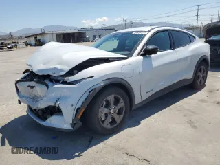 2023 Ford Mustang Mach-E Select z VIN 3FMTK1RMXPMA07088, wystawiony jako Copart lot #54953375 z przebiegiem 76 651 mil mil oraz Szkoda całkowita • Salvage title. Historia ofert i sprzedaży dostępna na DreamBid. Obrazek 1.