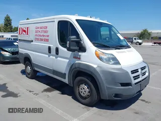 2015 Ram ProMaster Cargo with VIN 3C6TRVNG8FE514840, listed as a IAAI auction lot 42139542 with 394,730 mi miles. Bid and sale history available at carsss.com. Image 1.