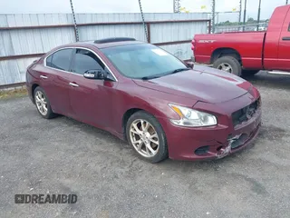 2013 Nissan Maxima S with VIN 1N4AA5APXDC846592, listed as a IAAI auction lot 42491159 with 113,189 mi miles and . Bid and sale history available at DreamBid. Image 1.