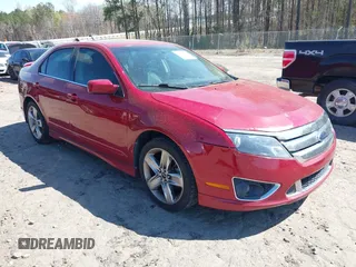 2010 Ford Fusion SPORT with VIN 3FAHP0DC3AR144734, listed as a IAAI auction lot 41853231 with 167,662 mi miles. Bid and sale history available at carsss.com. Image 1.