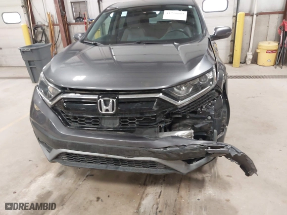 2021 Honda CR-V EX-L with VIN 2HKRW2H87MH673744, listed as a IAAI auction lot 41710643 with 31,700 mi miles. Bid and sale history available at carsss.com. Image 12.