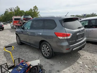 2016 Nissan Pathfinder S with VIN 5N1AR2MM4GC615237, listed as a Copart auction lot 69524584 with 0 mi miles and Salvage Title. Bid and sale history available at carsss.com. Image 2.