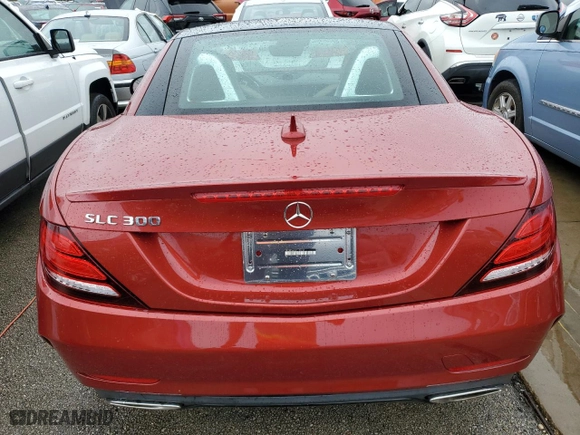 2019 Mercedes-Benz SLC with VIN WDDPK3JA2KF163191, listed as a Copart auction lot 74991294 with 34,098 mi miles and Non Repairable. Bid and sale history available at carsss.com. Image 6.