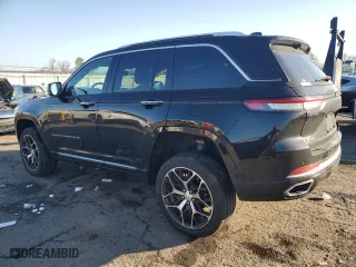 2023 Jeep Grand Cherokee Summit with VIN 1C4RJHEGXP8722063, listed as a Copart auction lot 86552894 with 38,463 mi miles and Salvage Title. Bid and sale history available at carsss.com. Image 2.