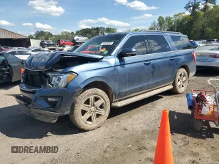 2018 Ford Expedition Max XLT with VIN 1FMJK1HTXJEA65442, listed as a Copart auction lot 50409205 with 136,100 mi miles and Salvage Title. Bid and sale history available at DreamBid. Image 1.