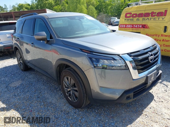 2022 Nissan Pathfinder SV with VIN 5N1DR3BAXNC217670, listed as a IAAI auction lot 42016769 with 96,037 mi miles and . Bid and sale history available at DreamBid. Image 1.