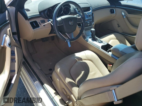 2011 Cadillac CTS with VIN 1G6DM1ED7B0119337, listed as a Copart auction lot 64714604 with 28,170 mi miles and Salvage Title. Bid and sale history available at DreamBid. Image 8.