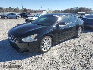 2009 Nissan Maxima 3.5 SV with VIN 1N4AA51E39C835942, listed as a Copart auction lot 86347874 with 199,104 mi miles and Salvage Title. Bid and sale history available at carsss.com. Image 1.