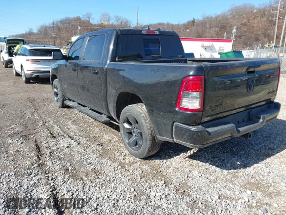 2019 Ram 1500 Big Horn/Lone Star with VIN 1C6RRFFG6KN881465, listed as a IAAI auction lot 41737348 with 80,110 mi miles. Bid and sale history available at carsss.com. Image 3.