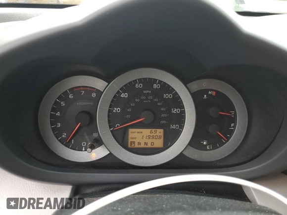 2008 Toyota RAV4 с VIN JTMBD33V486072818, выставлен на аукционе Copart как лот 55443435 с пробегом 119 908 миль миль и Списание • Salvage title. История ставок и продаж доступна на DreamBid. Изображение 9.