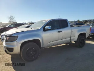 2018 Chevrolet Colorado 2WD Work Truck z VIN 1GCHSBEA6J1309543, wystawiony jako Copart lot #45753265 z przebiegiem 150 077 mil mil oraz Szkoda całkowita • Salvage title. Historia ofert i sprzedaży dostępna na DreamBid. Obrazek 1.