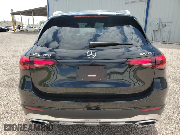 2024 Mercedes-Benz GLC with VIN W1NKM4HB9RF215941, listed as a Copart auction lot 52581545 with 15,151 mi miles and Clean Title. Bid and sale history available at carsss.com. Image 6.