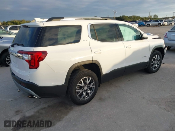 2023 GMC Acadia SLT with VIN 1GKKNMLS6PZ252439, listed as a IAAI auction lot 41277272 with 17,727 mi miles and . Bid and sale history available at DreamBid. Image 4.