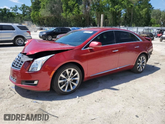 2013 Cadillac XTS z VIN 2G61N5S30D9208999, wystawiony jako Copart lot #52818875 z przebiegiem 99 793 mil mil oraz Szkoda całkowita • Salvage title. Historia ofert i sprzedaży dostępna na DreamBid. Obrazek 1.