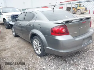 2013 Dodge Avenger SXT with VIN 1C3CDZCB1DN576762, listed as a IAAI auction lot 41938493 with 168,149 mi miles and . Bid and sale history available at carsss.com. Image 3.