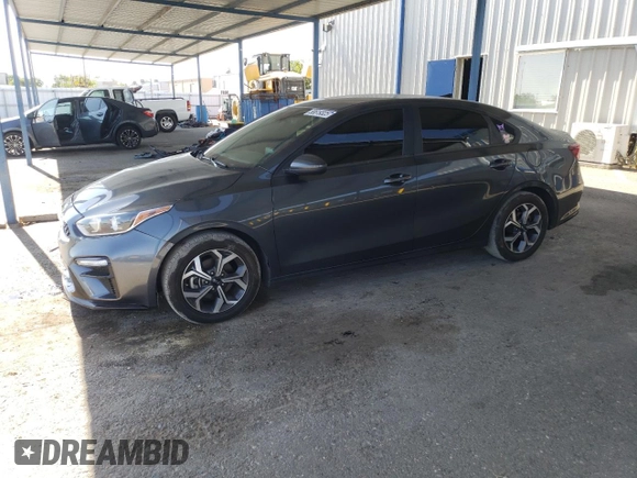 2021 Kia Forte LXS with VIN 3KPF24ADXME279287, listed as a Copart auction lot 58619325 with 83,255 mi miles and Salvage title. Bid and sale history available at DreamBid. Image 1.