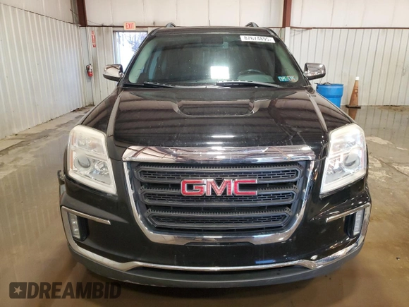 2016 GMC Terrain SLE with VIN 2GKFLNE36G6343905, listed as a Copart auction lot 87674895 with 87,718 mi miles and Salvage Title. Bid and sale history available at carsss.com. Image 5.