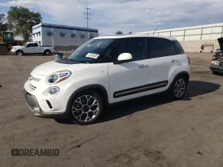 2014 FIAT 500L Trekking z VIN ZFBCFADH0EZ010826, wystawiony jako Copart lot #61063805 z przebiegiem 111 322 mil mil oraz Czysty tytuł • Clean title. Historia ofert i sprzedaży dostępna na DreamBid. Obrazek 1.