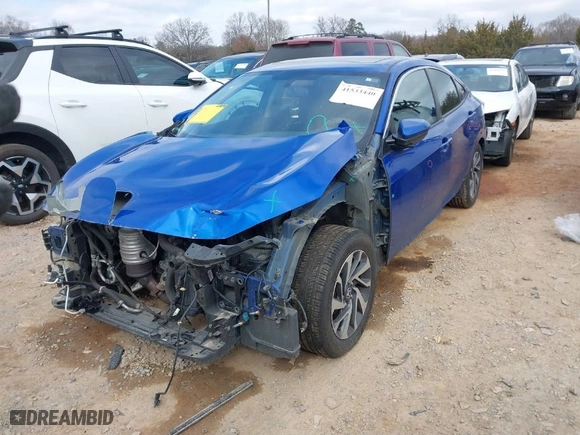 2016 Honda Civic Sedan EX with VIN 19XFC2F77GE009281, listed as a IAAI auction lot 41533440 with 127,244 mi miles. Bid and sale history available at carsss.com. Image 2.